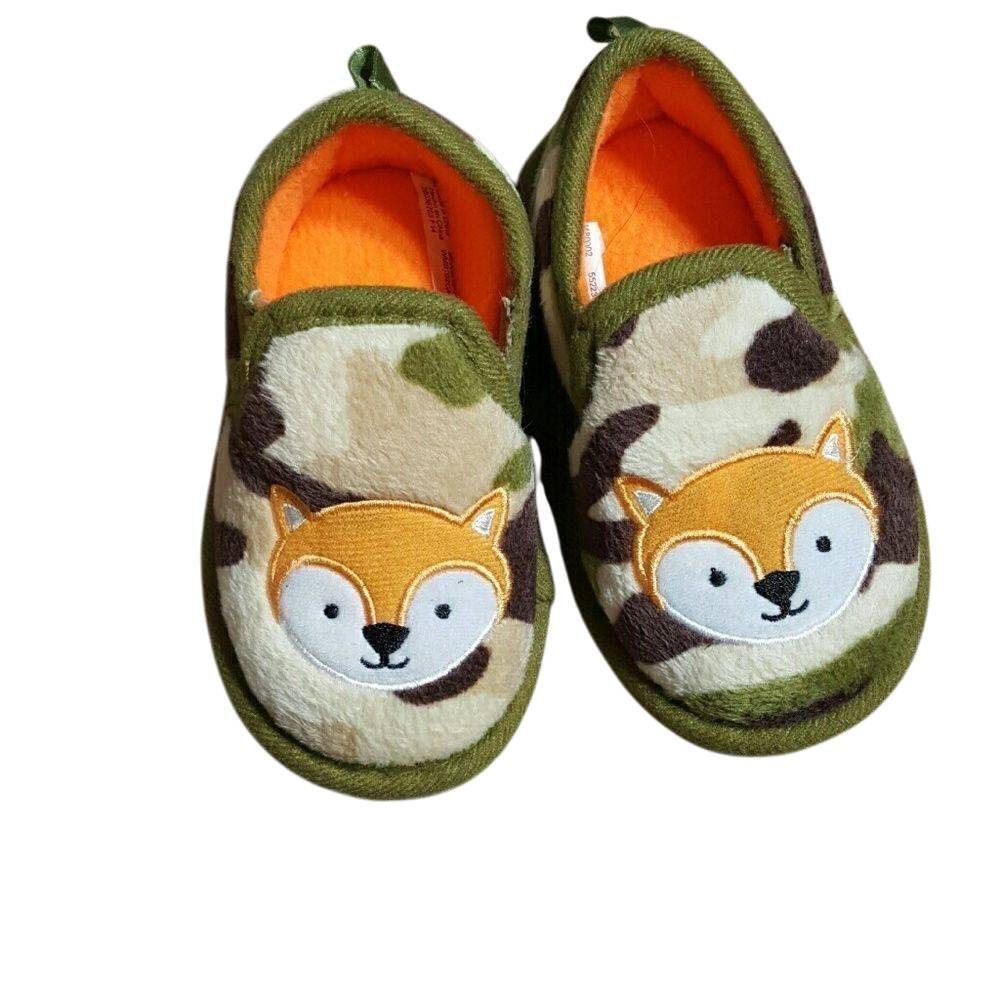 NWOT Camouflage Fox Slippers 5